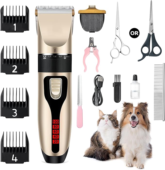 TrimPet Pro®– Kit de peluquería para Mascotas
