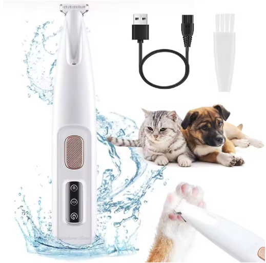 LumiPaws™ – Cortapelos de precisión con luz LED
